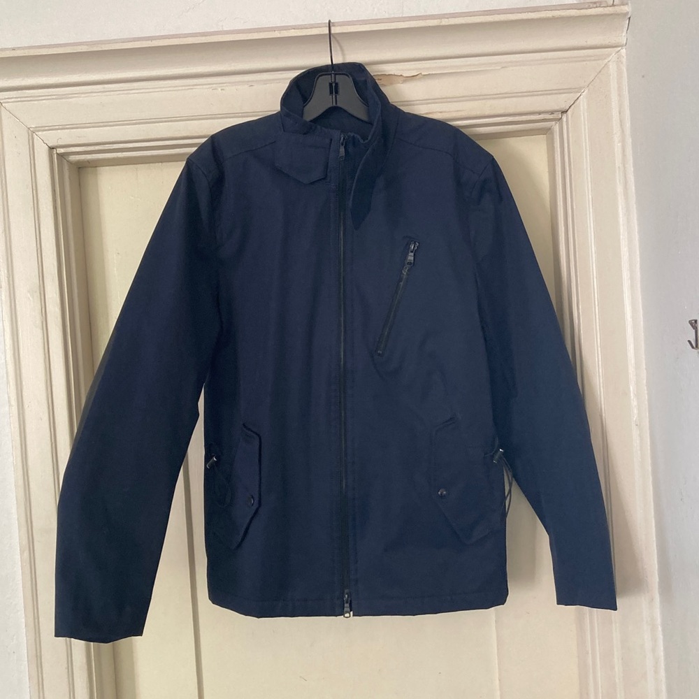 Banana Republic Navy Blue Coastal Watch Windbreaker